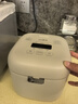 傾廚 日本低糖電飯煲電飯鍋米湯分離智能微壓降低淀粉 小型家用多功能2-3人迷你電飯煲可定時(shí) 原木杏白【瀨戶(hù)燒陶瓷釉?xún)饶憽?2L 曬單實(shí)拍圖