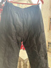 恒源祥羽絨褲男厚款冬季寬松舒適內外兩穿中老年松緊高腰防風(fēng)保暖防寒褲 黑色606【常規厚度】 XL /180 【建議130-150斤】 曬單實(shí)拍圖