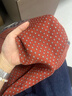 磁吸扣小方巾絲巾女秋冬季新款護頸保暖圍脖高級感三角巾媽媽圍巾 煙熏紅波點(diǎn) 曬單實(shí)拍圖