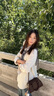 CinvaiKrose【趙昭儀同款】包包女包2025新款手提保齡球包單肩斜挎包生日禮物 咖啡色【送女友老婆女生禮物走心】 曬單實拍圖