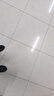 特步男子跑步鞋運動(dòng)鞋輕便減震防潑水革面跑鞋黑色 曬單實(shí)拍圖