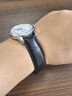適用于天梭1853力洛克T41原廠(chǎng)皮帶 T006407A T006408A 原廠(chǎng)真皮表帶19MM男 原廠(chǎng)黑色+銀色表扣（質(zhì)保一年） 19mm 曬單實(shí)拍圖