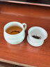 景德鎮玲瓏陶瓷茶漏杯中式帶蓋茶水分離辦公室馬克杯實(shí)用高級生日送禮物 蘋(píng)果茶漏杯-悠然田園 曬單實(shí)拍圖