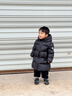 帕西爺爺兒童羽絨服加厚中長(cháng)款2025新款外套男女大防風(fēng)保暖冬裝2490 黑色 110 cm（充絨量121g） 曬單實(shí)拍圖