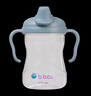 貝博士bbox鴨嘴杯兒童水杯寶寶旋轉杯蓋非保溫奶瓶學(xué)飲杯嬰兒 深海藍 曬單實(shí)拍圖