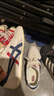 Onitsuka Tiger鬼塚虎男鞋 慢跑鞋透氣輕便男女款運動(dòng)休閑鞋RUNSPARK 白色/藏青色(1183B480-107) 37.5 曬單實(shí)拍圖