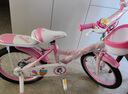 永久（FOREVER）兒童自行車(chē)6-10歲男女寶寶款腳踏車(chē) 公主粉14寸適用身高95-115cm 曬單實(shí)拍圖