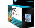 惠普（HP）803原裝彩色墨盒 適用hp deskjet 1111/1112/2131/2132/2621/2622打印機 彩色墨盒 曬單實(shí)拍圖