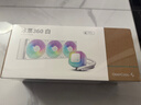 九州風(fēng)神（DEEPCOOL）冰果360水冷CPU散熱器白色/300W/動(dòng)感果凍光效/PWM調速水泵/3年質(zhì)保/支持1851 曬單實(shí)拍圖