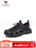 駱駝（CAMEL）戶(hù)外休閑運動(dòng)涼鞋包頭洞洞沙灘鞋男 G13M076011 黑色 39 曬單實(shí)拍圖
