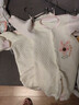 班杰威爾嬰兒衣服春秋季夾棉連體衣寶寶保暖哈衣爬服 保暖藍熊2件套 66碼 曬單實(shí)拍圖