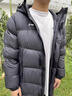 李寧羽毛球系列羽絨服長(cháng)款秋冬季保暖舒適休閑男女同款羽絨服 AYMU707-1黑色【男款】 L 曬單實(shí)拍圖