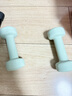 Keep彩色浸塑啞鈴男女健身女士手臂塑形力量訓練 薄荷綠 1.5kg*2 曬單實(shí)拍圖