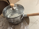 神田雪平鍋煮面湯鍋不銹鋼蒸鍋小奶鍋進(jìn)口日式輔食鍋蒸鍋 帶蒸屜20cm 曬單實(shí)拍圖