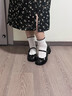 妙侶洛可可復古法式瑪麗珍小皮鞋女鞋春秋學(xué)院風(fēng)淺口蝴蝶結單鞋英倫風(fēng) 黑色 PU 單里【現貨】 38 曬單實(shí)拍圖