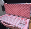 CHERRY櫻桃 MX8.2 Xaga曜石 無(wú)線(xiàn)鍵盤(pán) 三模機械鍵盤(pán) 兼容MAC系統 三透PBT鍵帽 客制化鍵盤(pán)  粉色銀軸  曬單實(shí)拍圖