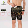 Flipbelt飛比特「越野袋鼠褲」男腰包速干褲登山徒步戶(hù)外排汗褲 峰林黑 M 曬單實(shí)拍圖