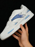 安踏（ANTA）DIY定制板鞋男鞋休閑透氣新款小白鞋涂鴉高顏值情侶運動(dòng)鞋子男女 【男款】紙莎白-藍調星空【手繪定制版】 42 曬單實(shí)拍圖