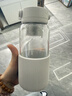 北鼎（Buydeem）泡茶隨手杯 茶水分離家用耐高溫玻璃杯便攜 鈦茶籃 630ml豬豬粉 曬單實(shí)拍圖