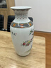 收藏天下景德鎮陶瓷器仿古粉彩花瓶客廳擺件酒柜玄關(guān)博古架電視柜瓷瓶擺設 九子攀桃松子瓶【單瓶】+底座37cm 曬單實(shí)拍圖