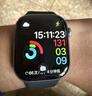 Apple/蘋(píng)果 Watch S11 智能手表GPS+蜂窩款46毫米深空灰色鋁金屬表殼黑色運動(dòng)型表帶M/L MFDE4CH/B 曬單實(shí)拍圖