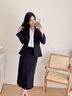 匆蒙時(shí)尚西裝領(lǐng)女士西裝外套免燙垂感商務(wù)正裝面試求職氣質(zhì)修身小西裝 曬單實(shí)拍圖