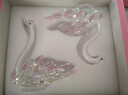 花語(yǔ)四季水晶天鵝擺件一對輕奢高檔家居裝飾品客廳玄關(guān)電視柜喬遷新婚禮物 水晶天鵝1對【禮盒款】 曬單實(shí)拍圖