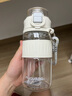 富光塑料水杯tritan女生夏季學(xué)生上學(xué)水杯運動(dòng)便攜可手提帶茶隔杯子 曬單實(shí)拍圖