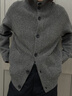 優(yōu)衣庫男女裝souffle?yarn舒芙蕾針織開(kāi)衫/毛衣毛衫25新款480023 08 深灰色 M 曬單實(shí)拍圖
