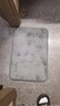 迪貝入戶(hù)門(mén)浴室衛生間超強秒吸水地墊防滑高品質(zhì)珊瑚絨加厚品質(zhì)腳墊 幸福狗狗-灰色【超強吸水】 60cm*40cm 1件數 曬單實(shí)拍圖