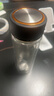 富光 男女士雙層玻璃杯 水杯 支持團購定制 304杯子泡茶杯400ML黑 曬單實拍圖
