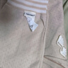 OAK FAMILY新生嬰兒衣服寶寶護肚衣高腰護肚褲長(cháng)袖長(cháng)褲連體衣 燕麥棕（護肚衣） 90cm 曬單實(shí)拍圖