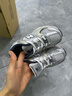 NEW BALANCE nb童鞋0-14歲男女兒童經(jīng)典百搭網(wǎng)面舒適防滑老爹鞋休閑運動(dòng)鞋530 【經(jīng)典熱銷(xiāo)款】白色/銀色530KA 27.5 （小童） 曬單實(shí)拍圖