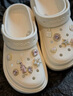 卡駱馳（crocs）經(jīng)典云朵Clog女沙灘洞洞鞋涼拖鞋206750 206750-2Y2  37  曬單實(shí)拍圖
