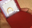菜百首飾 黃金戒指 足金拋光情侶款活圈素面戒指（單）10-12號 足金 約5.45g 曬單實(shí)拍圖