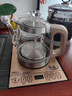 開品 全自動(dòng)底部上水感應(yīng)續(xù)水燒水壺 家用辦公電茶爐燒水消毒電熱水壺 嵌入式玻璃燒水壺茶桌一體套裝 1L 香檳金 20X37CM 燒水煮杯 桶水款 曬單實(shí)拍圖