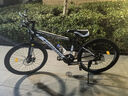 金武端自行車(chē)成人山地車(chē)公路賽車(chē)單車(chē)騎行變速超輕越野中學(xué)生初中青少年 頂配升級版-輻條輪-黑白色 24寸21速 曬單實(shí)拍圖