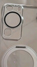 弘卓【360°旋轉支架】適用華為mate60pro手機殼MATE60pro+保護套電鍍無(wú)邊框磁吸輕薄防摔簡(jiǎn)約 石墨黑 曬單實(shí)拍圖