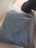 MsShe【45支羊毛混紡】大碼女裝2025秋季胖mm顯瘦撞色V領(lǐng)毛衣外套 藏青藍色25年9月20日到貨 3XL 曬單實(shí)拍圖