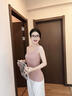 UOSO輕奢保暖背心女內搭加厚發(fā)熱德絨坎肩無(wú)痕親膚打底保暖內衣女 復古粉 L 100-120斤 曬單實(shí)拍圖