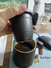 京東京造茶杯便攜式黑陶茶泡茶壺茶杯功夫茶具辦公杯隨身茶壺容量400ml 曬單實(shí)拍圖