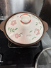 蘇泊爾（SUPOR）煲仔飯砂鍋寬口陶瓷燉鍋 家用耐高溫不易裂瓦煲 燃氣灶煤氣灶專(zhuān)用 啫啫煲【適合2~3人】 1.6L 曬單實(shí)拍圖