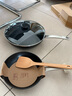 無(wú)印良品（MUJI）鋁合金 不粘煎鍋 平底鍋 廚具 煎蛋鍋家用鍋具M(jìn)CJ3CC4A 內徑 24cm 曬單實(shí)拍圖