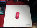 CAPERE(鎧雷)防水全鋼化光滑玻璃游戲鼠標墊加厚防滑PU底 玻璃墊pro【皓月白】490x420x6mm速度型 曬單實(shí)拍圖