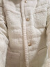 beanpole【新品】含綿羊毛 濱波 春女士?jì)?yōu)雅粗花呢小香風(fēng)棉服外套 米白 S 160/84A 曬單實(shí)拍圖