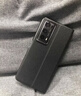 至朗尼 適用榮耀magic v2手機殼V2至臻版折疊屏保護套智能翻蓋全包防摔真素皮商務(wù)男女款  玄黑色 曬單實(shí)拍圖