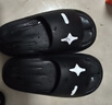 貝初眾踩屎感拖鞋男士夏季可外穿室內家居浴室防滑加厚情侶厚底涼拖鞋女 黑色加減 44-45 【適合43-44腳穿】 曬單實(shí)拍圖