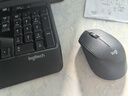 羅技（Logitech）MK345無(wú)線(xiàn)辦公鍵鼠套裝 寬大掌托 舒適鍵入體驗 全尺寸 帶無(wú)線(xiàn)2.4G接收器 黑色 曬單實(shí)拍圖