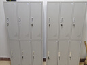 信京更衣柜員工柜帶鎖鐵皮儲物柜浴室健身房柜子鋼制六門(mén)衣柜加厚 曬單實(shí)拍圖