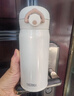 膳魔師（THERMOS）不銹鋼保溫杯大容量男女士?jì)和銛y水杯生日禮物團購定制JNR 【熱賣(mài)推薦】奶油白 350ml 曬單實(shí)拍圖